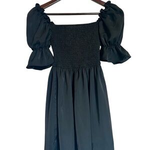 Elegant Black Off-Shoulder Dress